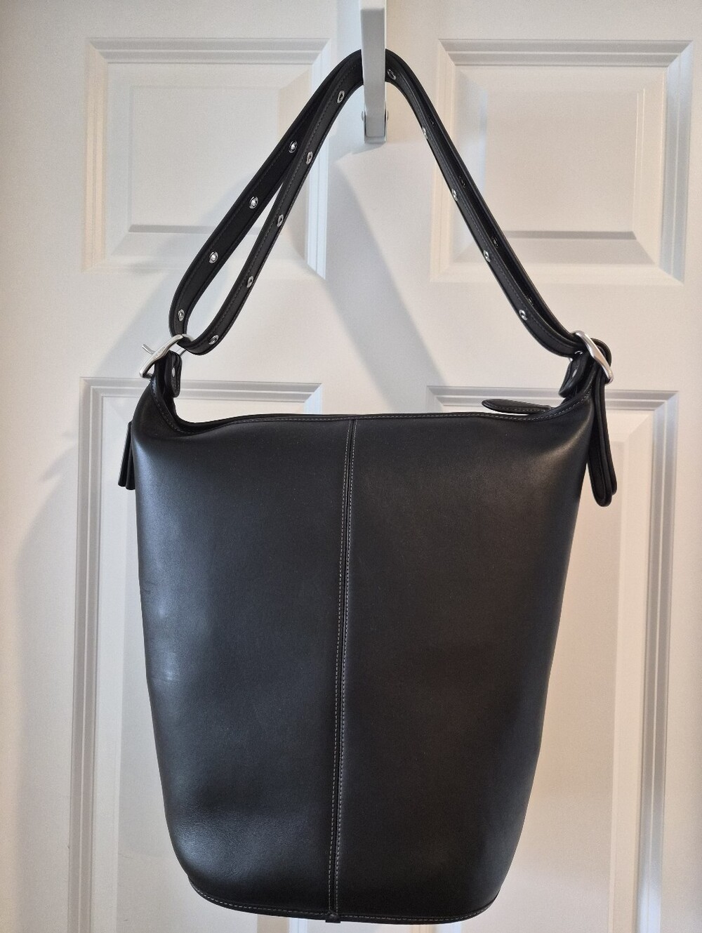 NWOT [Coach] Limited Re-edition 1971 Legacy Duffle Bag In Black, Silver, CAM49